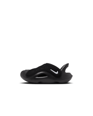 Black nike sandals toddler online